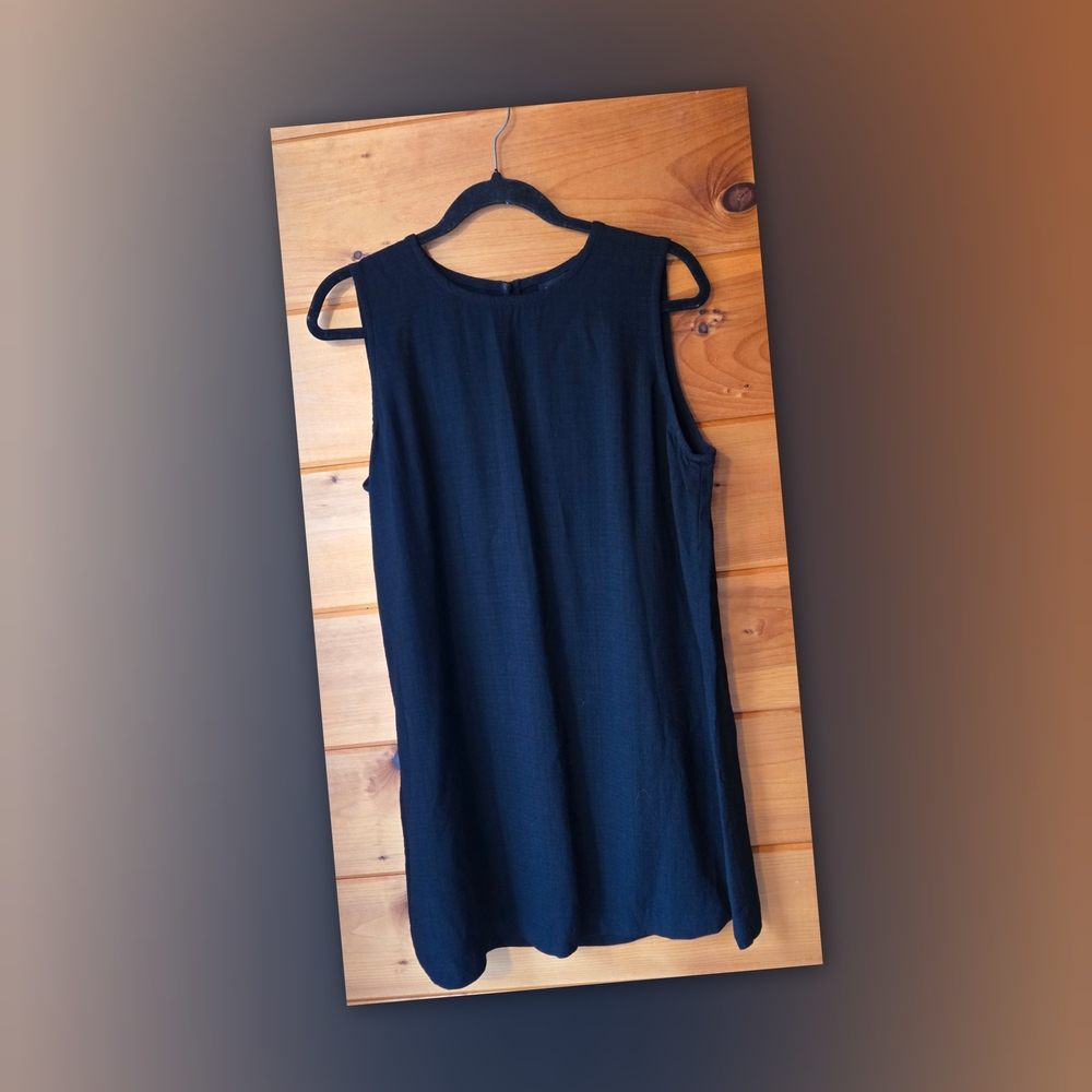 Eileen Fisher Sleeveless Black Dress
